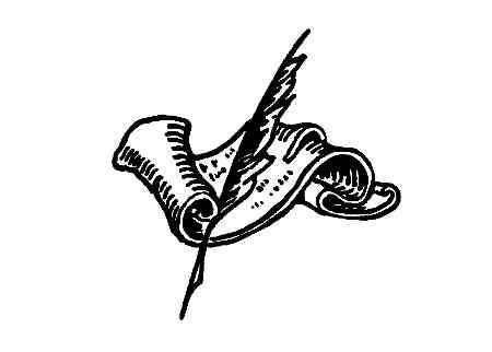 Poetry: A Magazine of Verse.

A small black and white decorative vignette — a quill pen thrust diagonally through a curling scroll or sheet of paper.

https://www.gutenberg.org/files/43224/43224-h/43224-h.htm