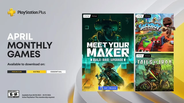List of PSplus games for april