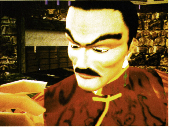 The same Image of Lau from Official Sega Saturn Magazine 6 - April 1996 (UK), but here with the correct colour balance, showing a lot more detail as well as much more natural looking tones.