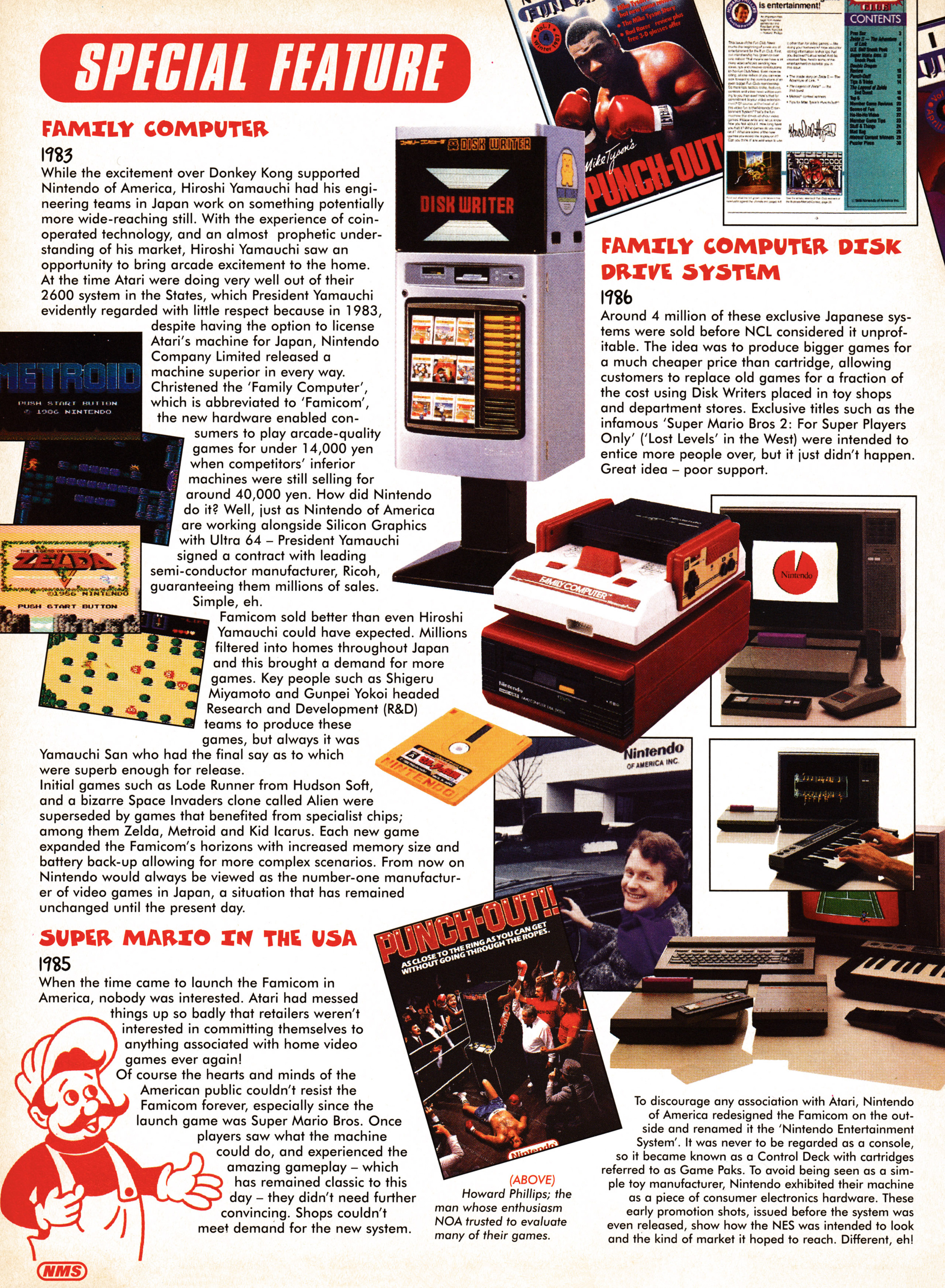 Feature titled: The History of Nintendo Part 2. Taken from Nintendo Magazine System 32 - May 1995 (UK) 