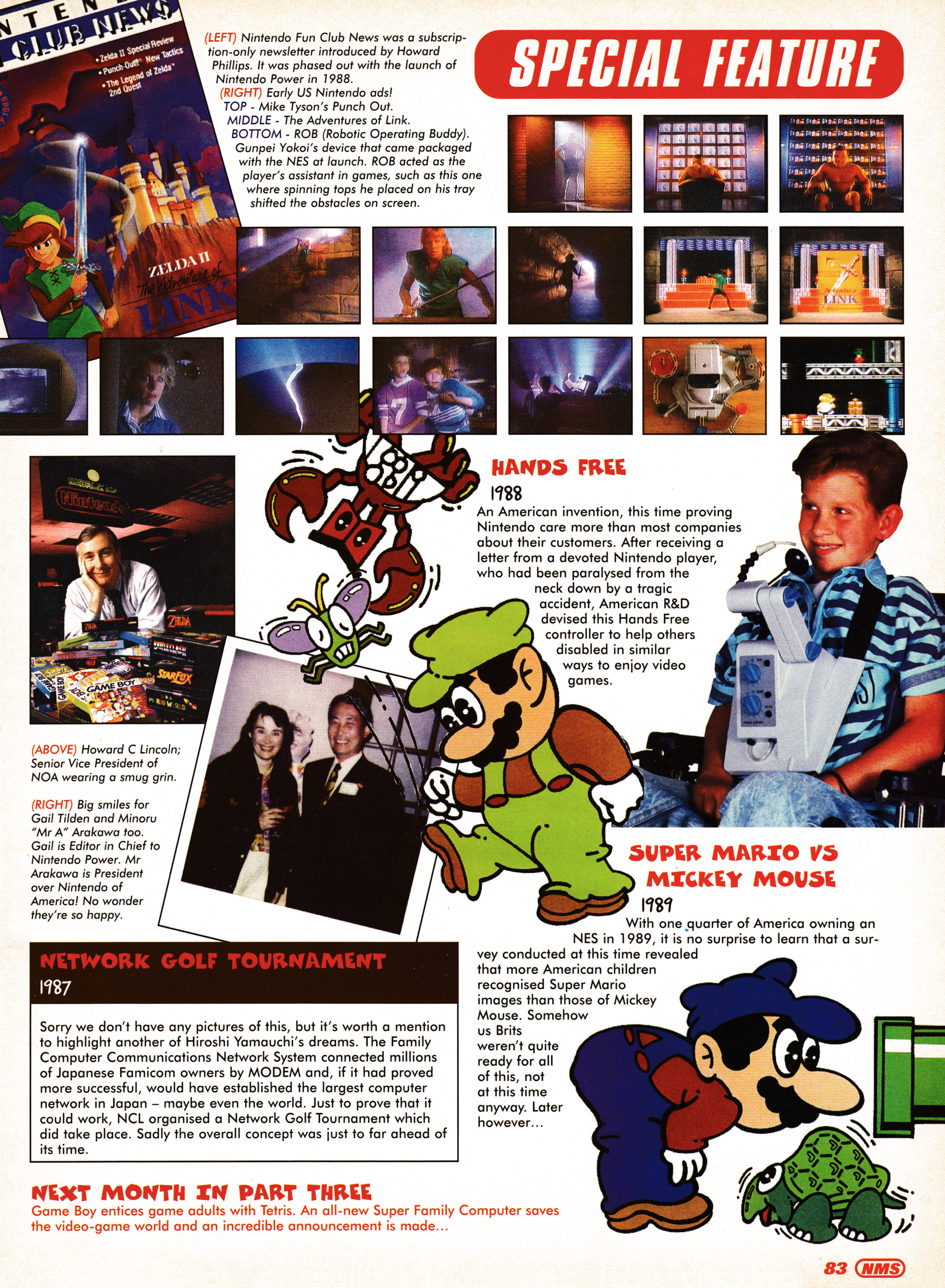 Feature titled: The History of Nintendo Part 2. Taken from Nintendo Magazine System 32 - May 1995 (UK) 