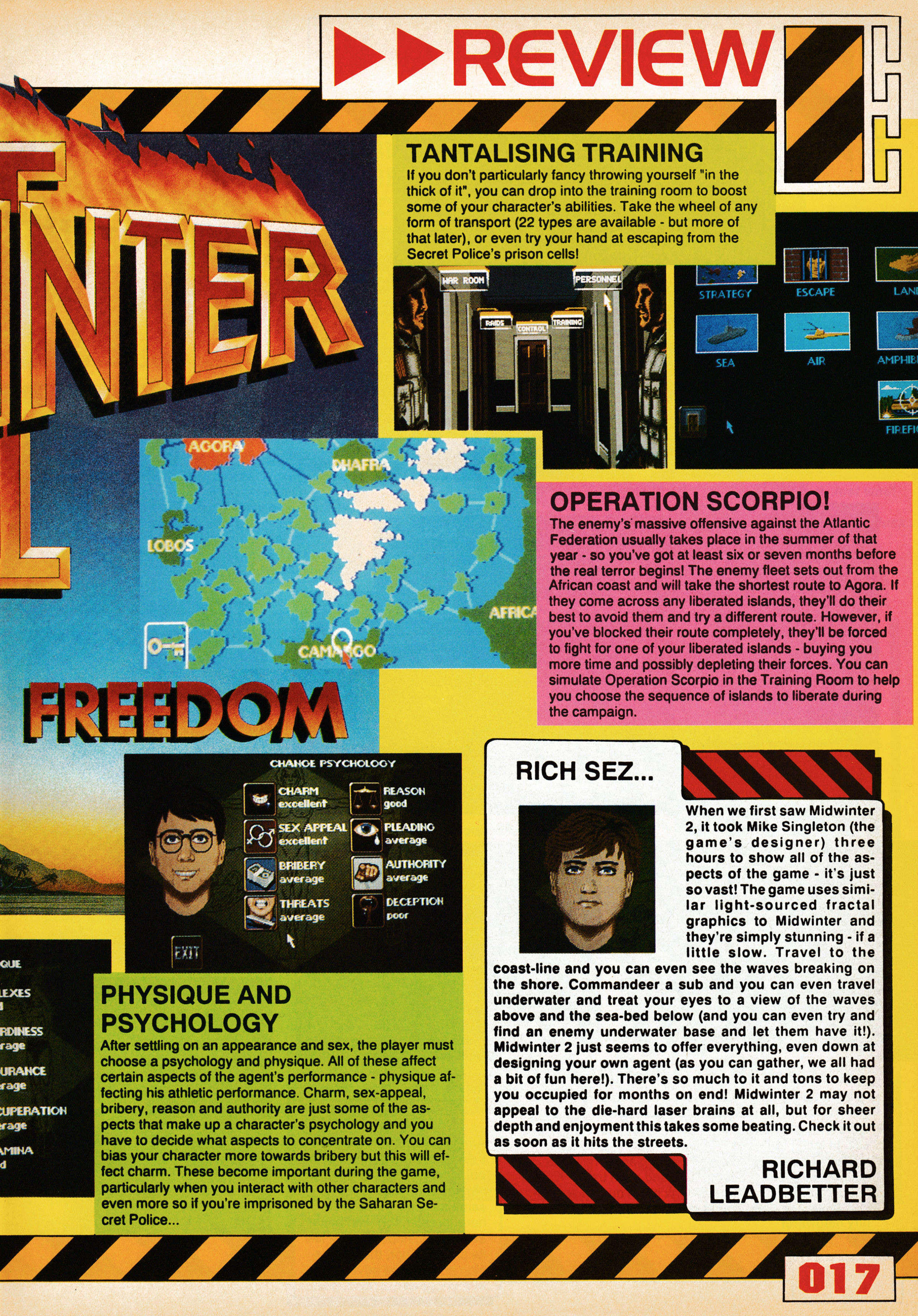 Review for Midwinter 2 on Atari ST from CVG 113 - April 1991 (UK)  score: 96%