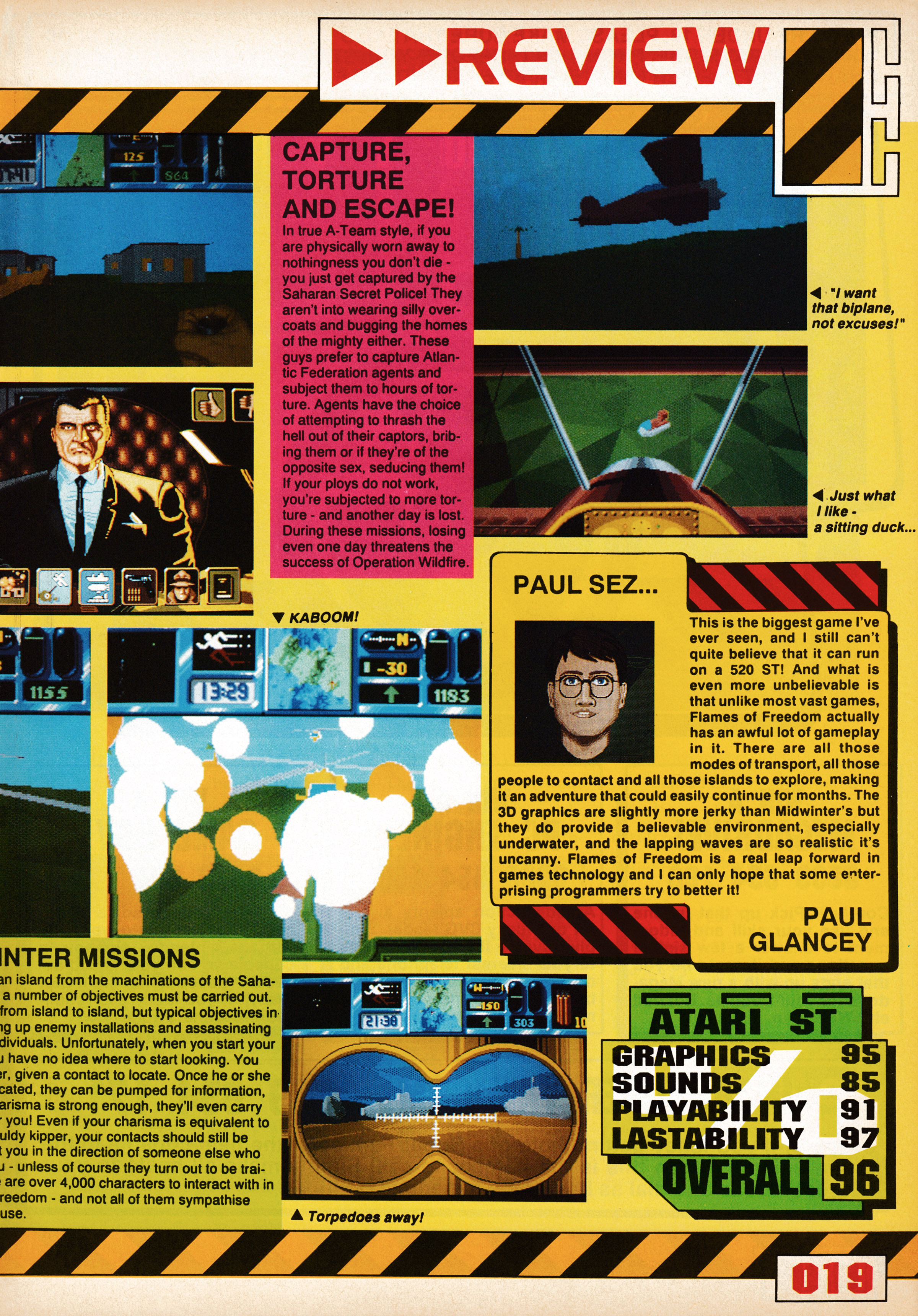 Review for Midwinter 2 on Atari ST from CVG 113 - April 1991 (UK)  score: 96%